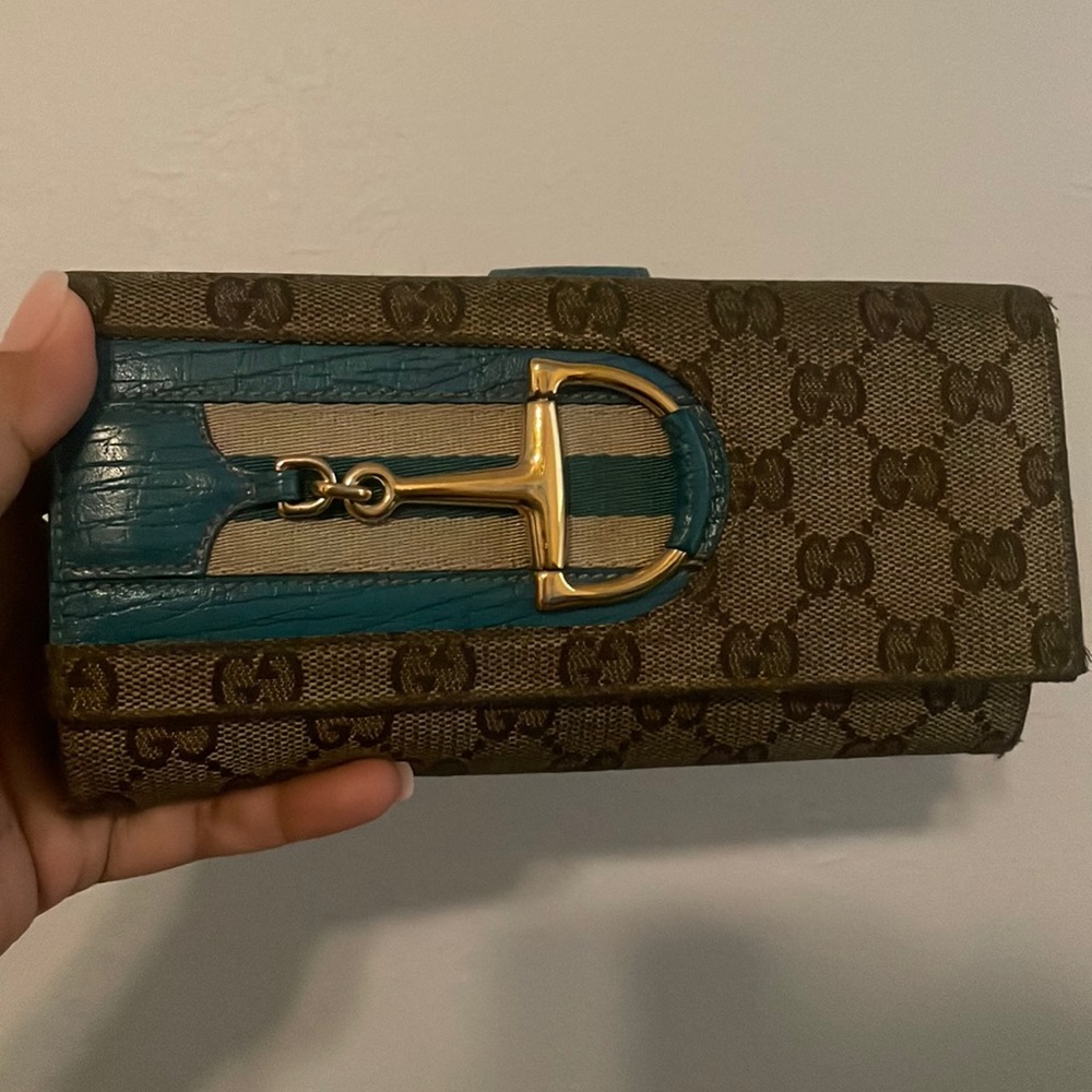 Gucci Horsebit Continental wallet